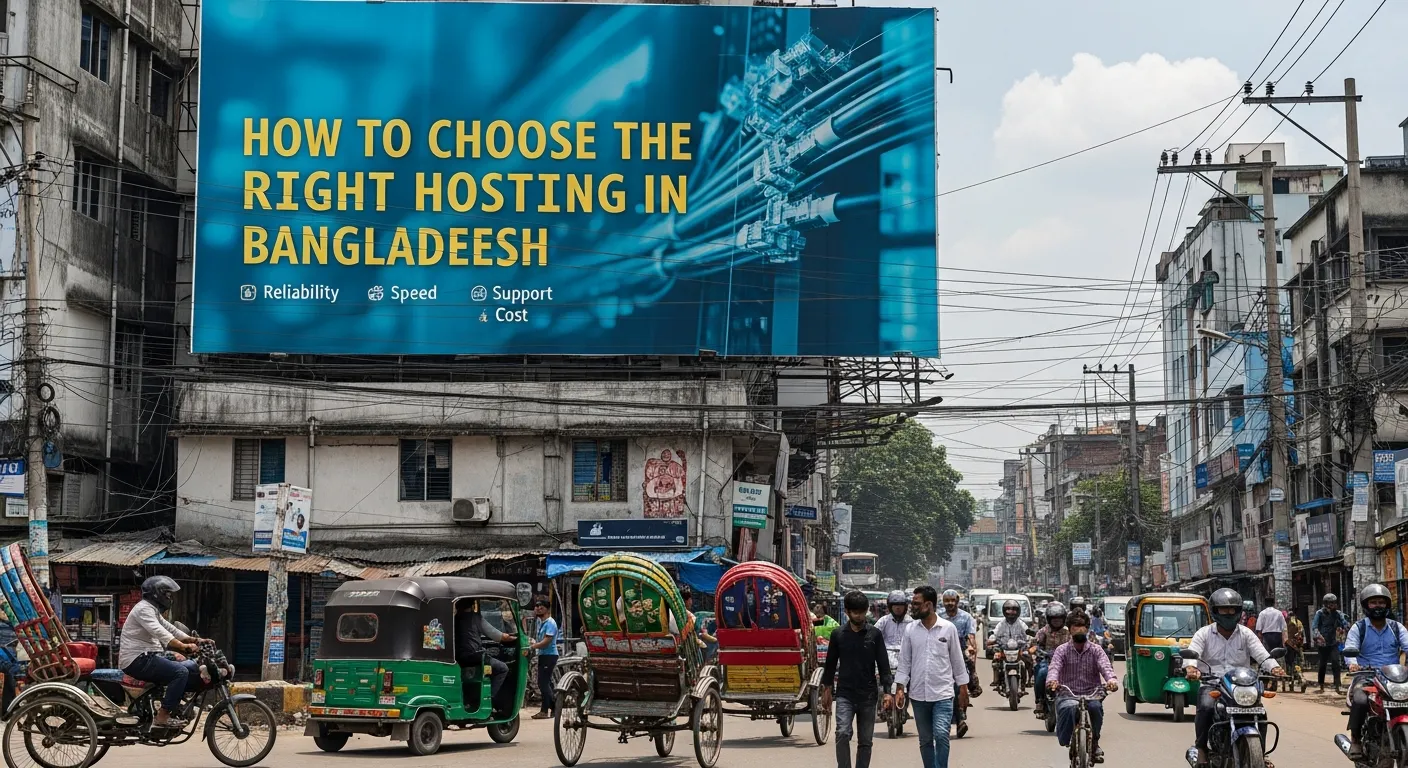 How to Choose the Right Hosting in Bangladesh