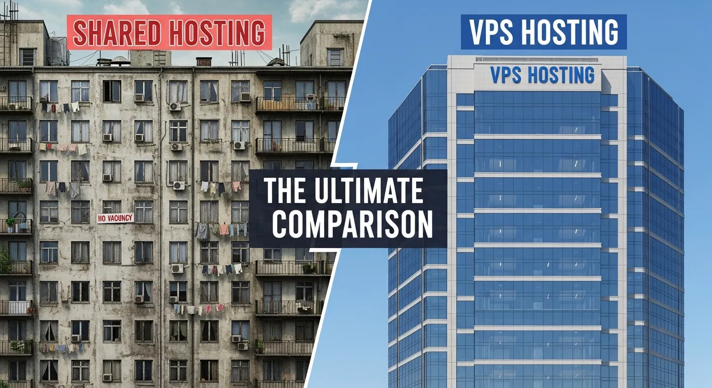 Shared Hosting vs VPS Hosting The Ultimate Comparison