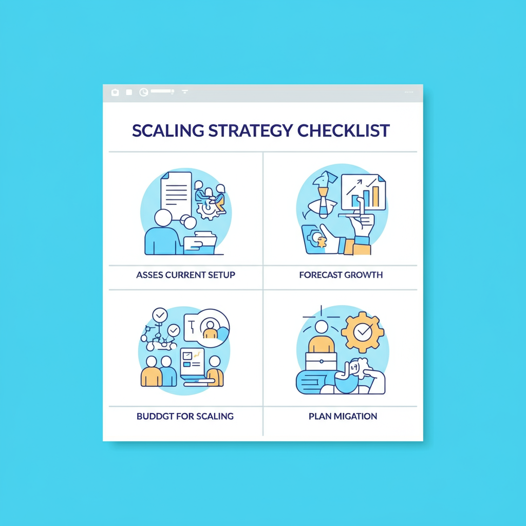 Scaling strategy checklist